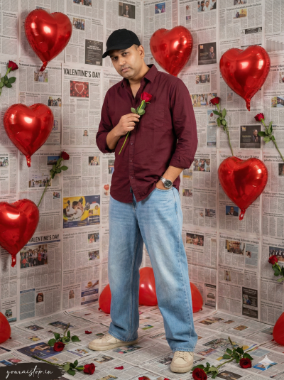 Valentine’s Day Photo Prompt For Boy