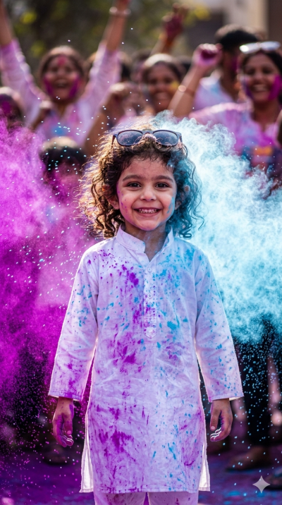 Holi prompts for mesmerizing festive photo